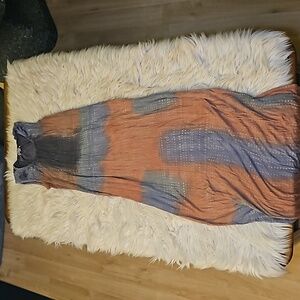 Indigo Thread Co Sleeveless Patterned Maxi Dress – Size Medium